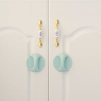 Tür- und Fenstergriff selbstklebender nicht kreidender Türgriff aus Kunststoff