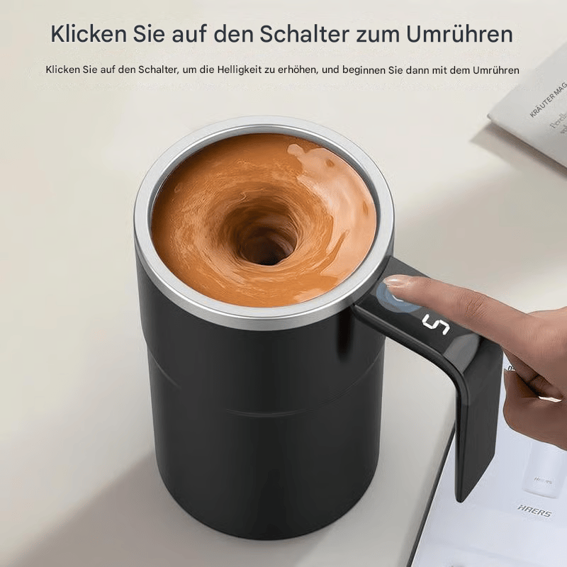 sale20-Selbstrührende Kaffeetasse mit Deckel
