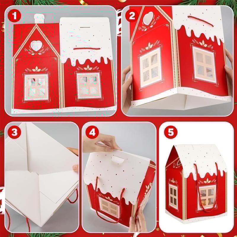 Christmas Wonderland Cottage Gift Box
