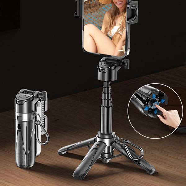 Tragbarer Mini-3-in-1-Selfie-Stick