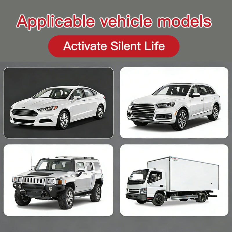 Automotive B-Type Double-Layer Soundproofing Seal Strip