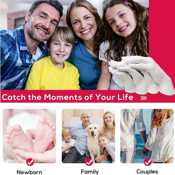 Family & Loved Ones Hand Casting Kit – Preserve Precious Memories Together