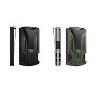 Slim Carbon Fiber Minimalist Wallet with RFID Blocking