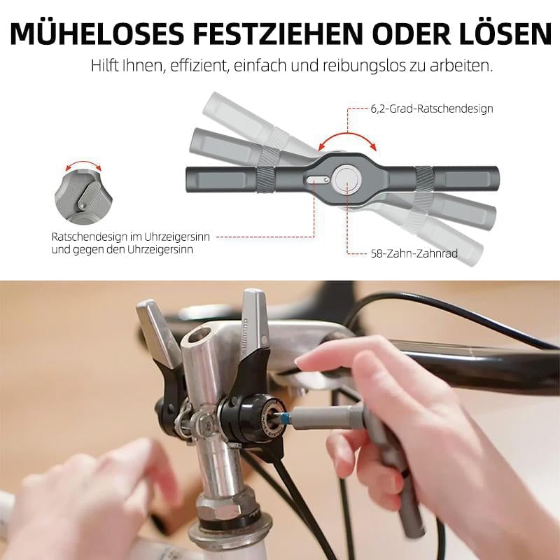 Ratschen-Schraubendrehersatz 24-in-1