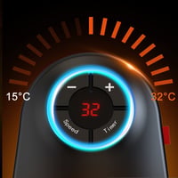 Quick-Heat Mini Wall-Mounted Electric Heater