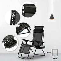 Sakerplus Zero Gravity Lawn Lounge Chairs Set