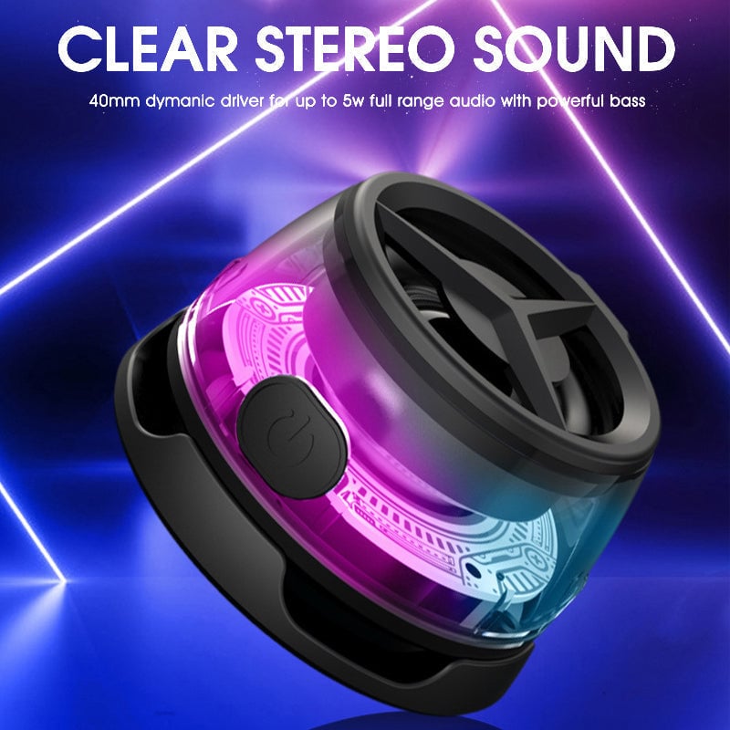 RGB Magnetic Bluetooth Speaker & Phone Stand