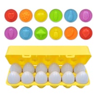 【Big Sale】Color & Shapes Matching Egg Set