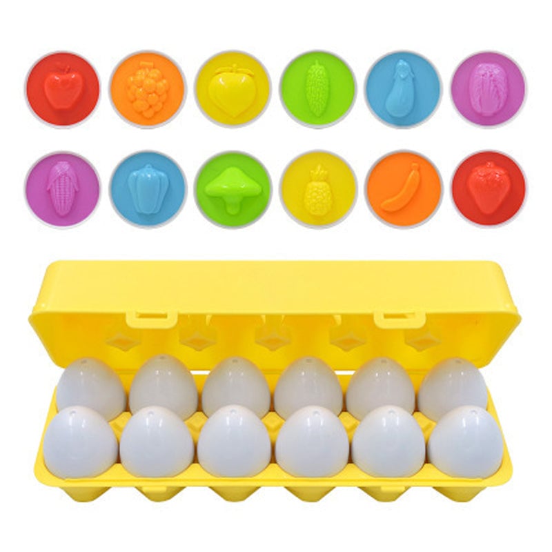 【Big Sale】Color & Shapes Matching Egg Set