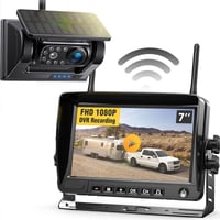 Sakerplus WiFi Solar Wireless Backup Camera