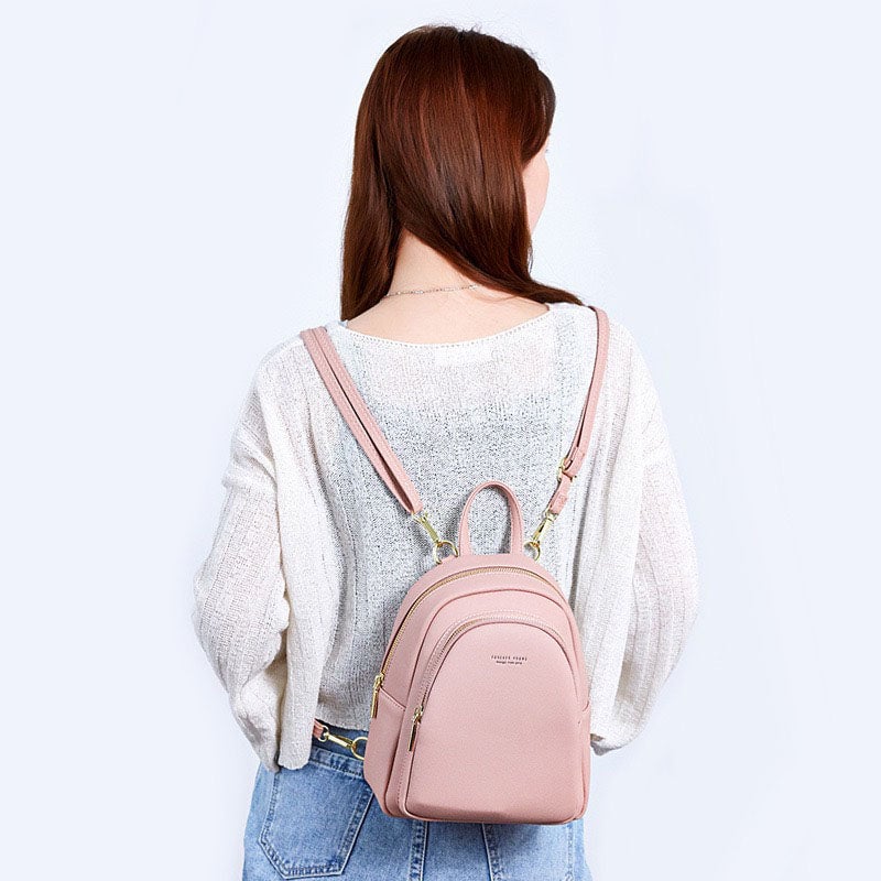 Leichte Umhängetasche mit mehreren Fächern