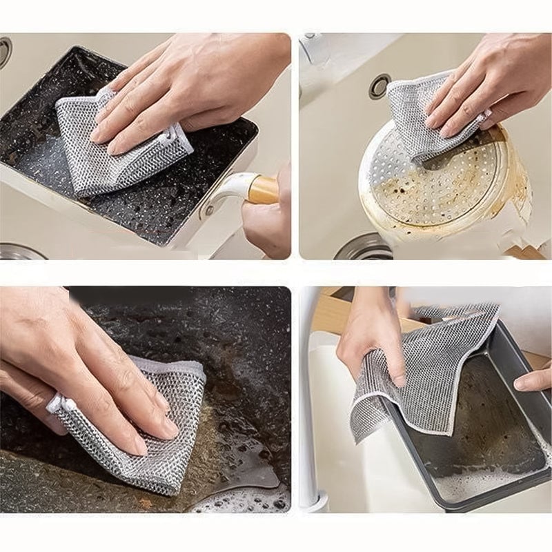 Monikäyttöinen Wire oppvaskfiller vått og tørtille