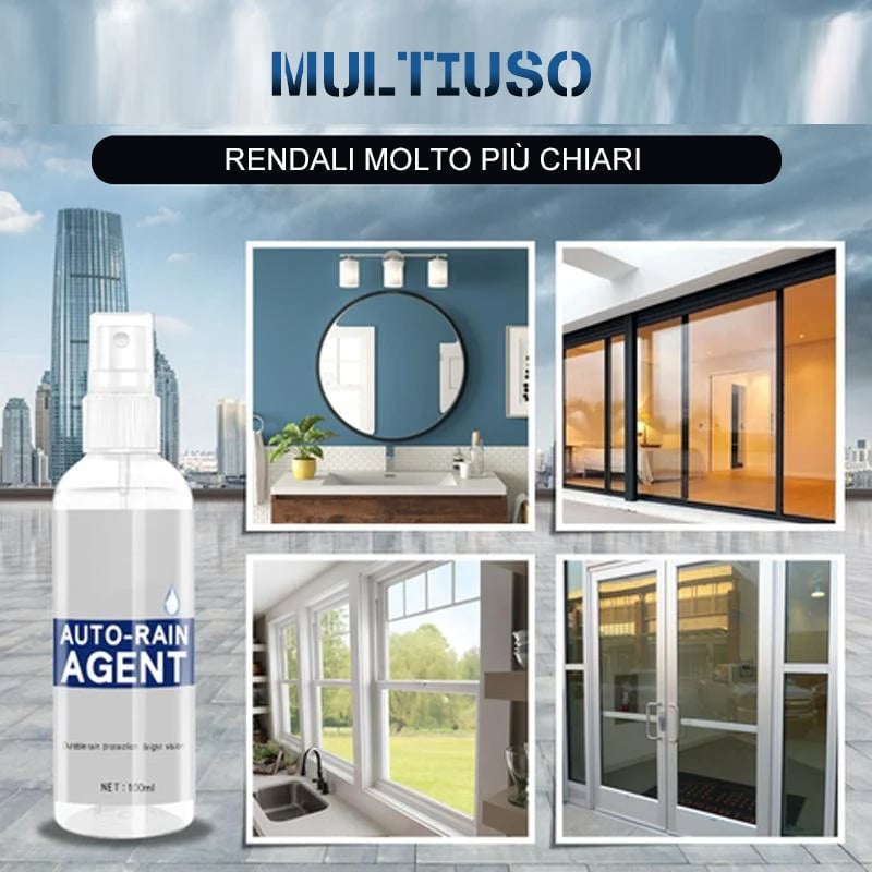 Agente di rivestimento impermeabile per vetri per auto