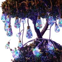 Jute Rope Bulb String Lights