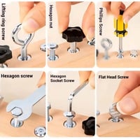 Educational Screw-Tightening Busy Board