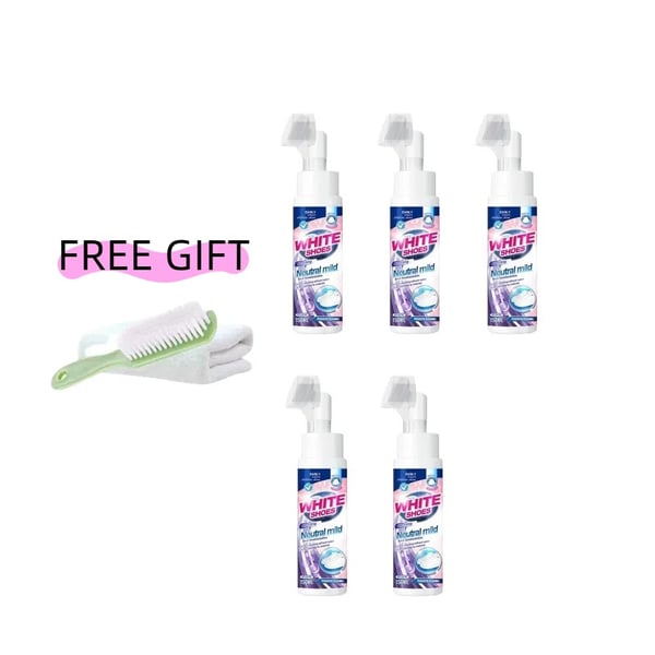 🤍Foam No-Rinse Cleaner — Instantly Brightens & Whitens Shoes