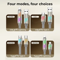 Sakerplus 240W 4-in-1 USB C Cable