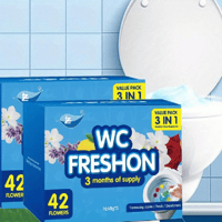 Toilet Bowl Cleaner Flower Gel