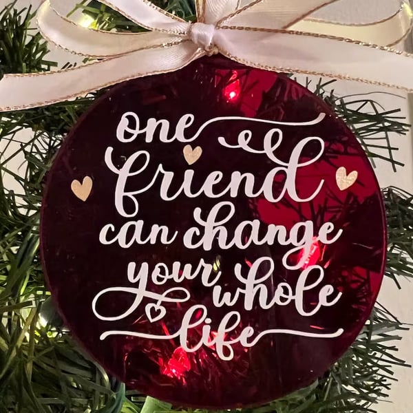 Best Friendship Ornament