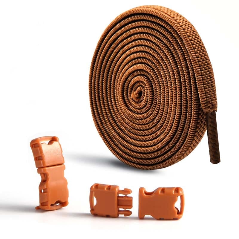 Lazy Shoelaces with Buckles