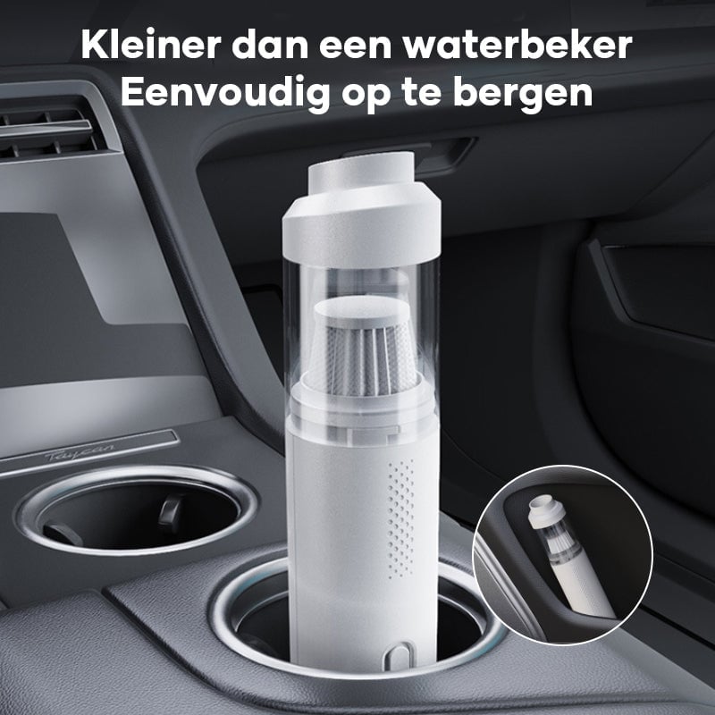 Slanke V8 Mate draadloze autostofzuiger
