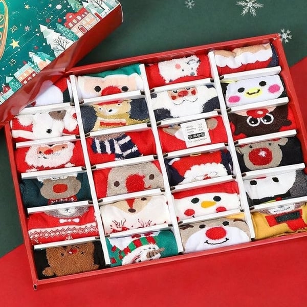Christmas Countdown Socks Blind Box