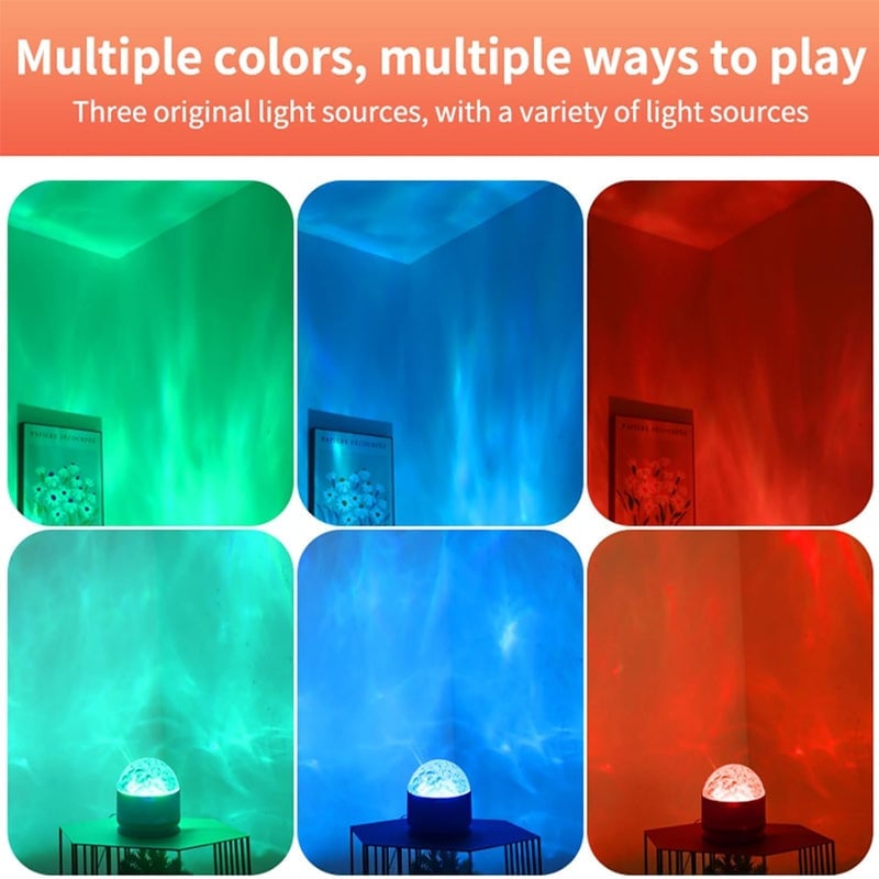 Aurora/water Ripple Projector Light