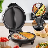 Dual-Zone Electric Omelette Maker