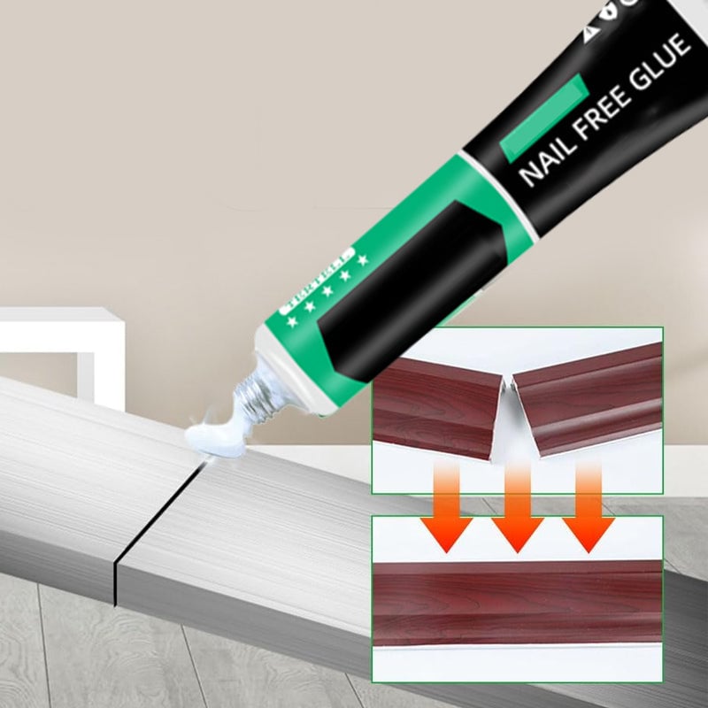 Strong nail-free glue