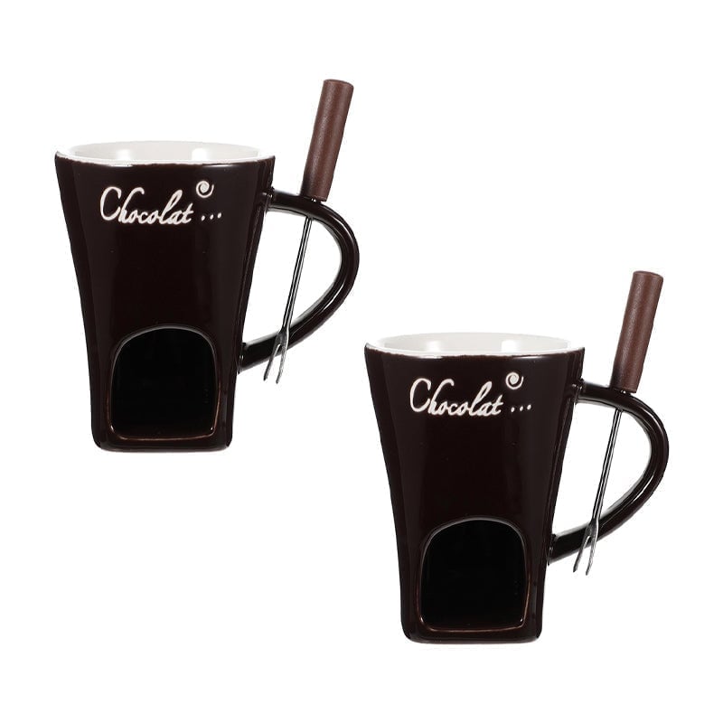 Updated Multi-Functional Ceramic Fondue Mug