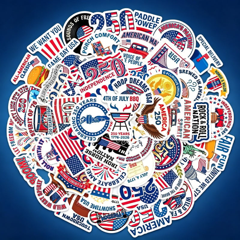 250th Anniversary Commemorative Sticker