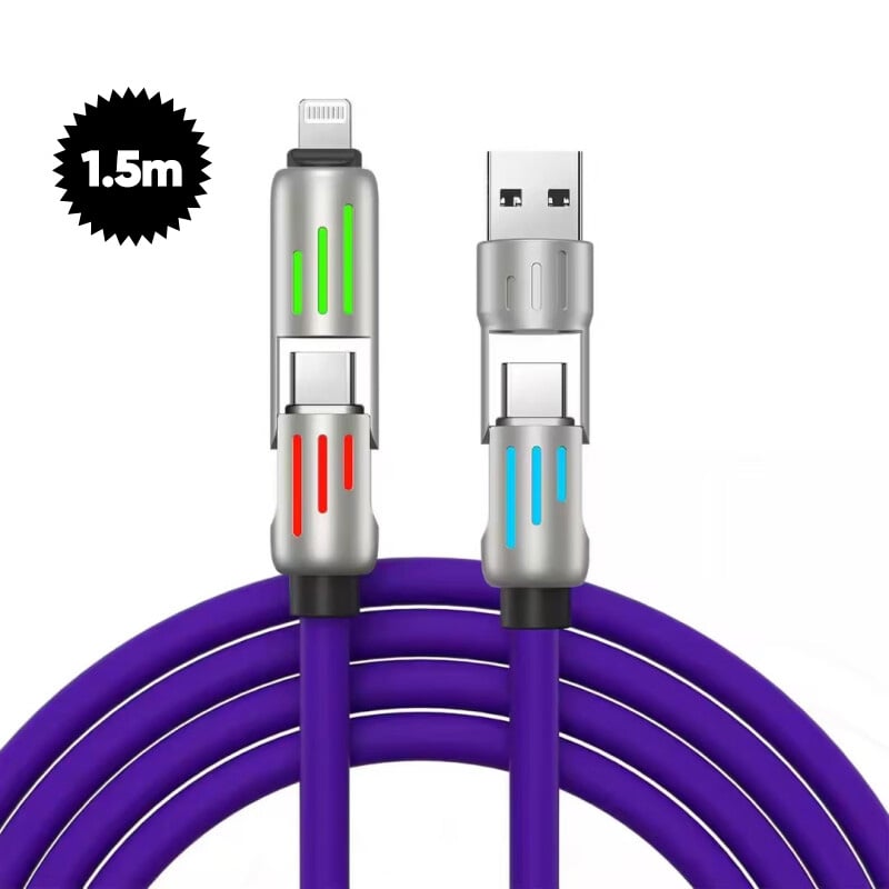 240W 4-in-1 USB-C-Kabel