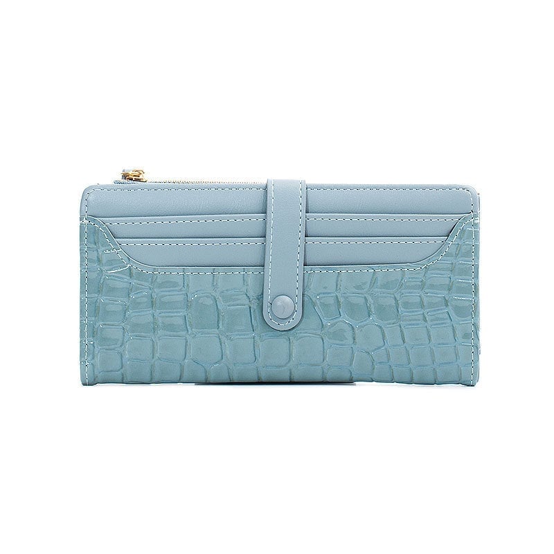 Vintage Long Wallet with Oil Finish