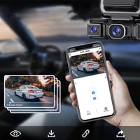 3.0-inch Quad-Recording Dashcam