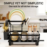 2-Tier Kitchen Dish Drying Rack