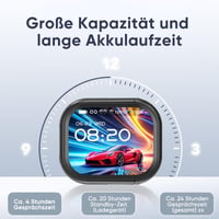 Kopfhörer mit Farbbildschirm und Geräuschunterdrückung