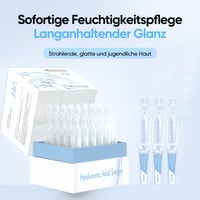Hyaluronsäure- und Vitamin-C-Essenz für die Einzeldosierung