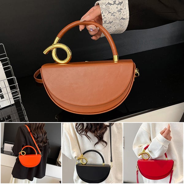 Women's Fashionable Solid Color Handbag