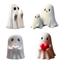 Cute Ghost Statue
