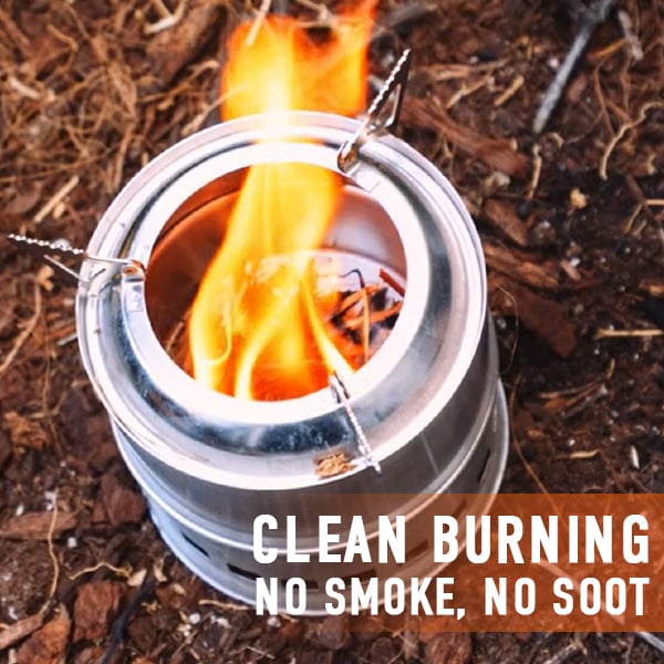 Saker Portable Camping Wood Stove