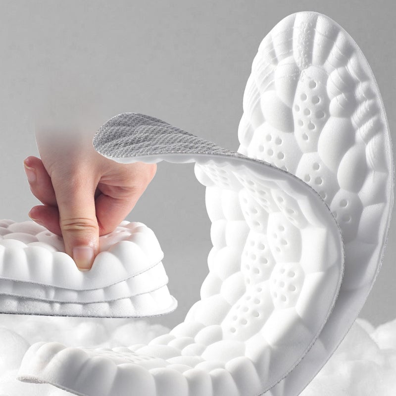 【Sale】4D cloud high elastic shock absorbing sports insole