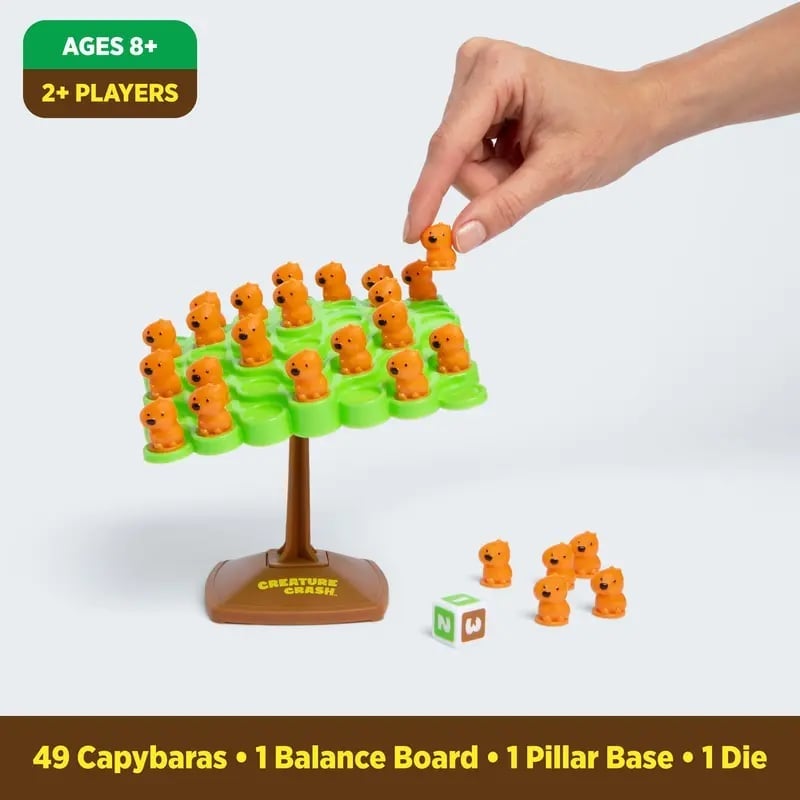 Capybara Stacking Game