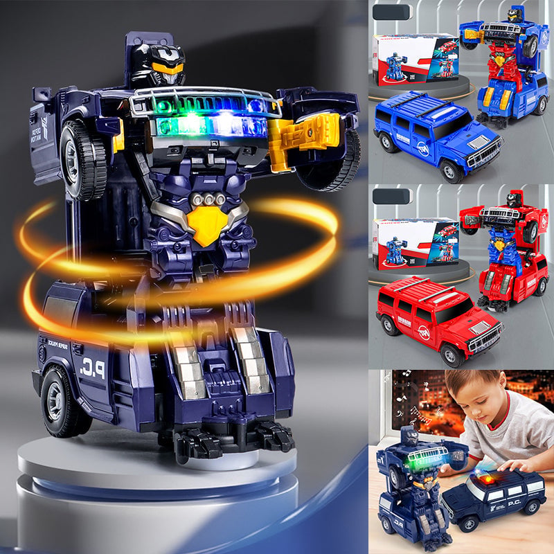 Verwandelndes Robotermodell-Spielzeugauto