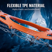 8-Claw Anti-Slip Ice Cleats for Shoes & Boots