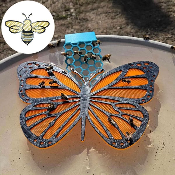 Bee Shaped Floating Pollinator Island