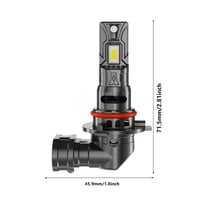 Sakerplus® Led Headlight Bulb High Brightness 2Pack