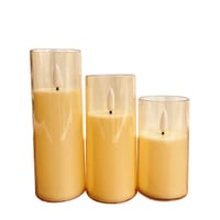 🕯️3D Glass Realistic LED Light
