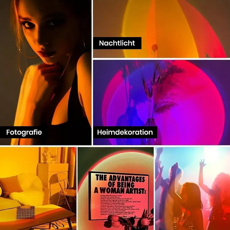 Magnetisches RGB-Sensorlicht