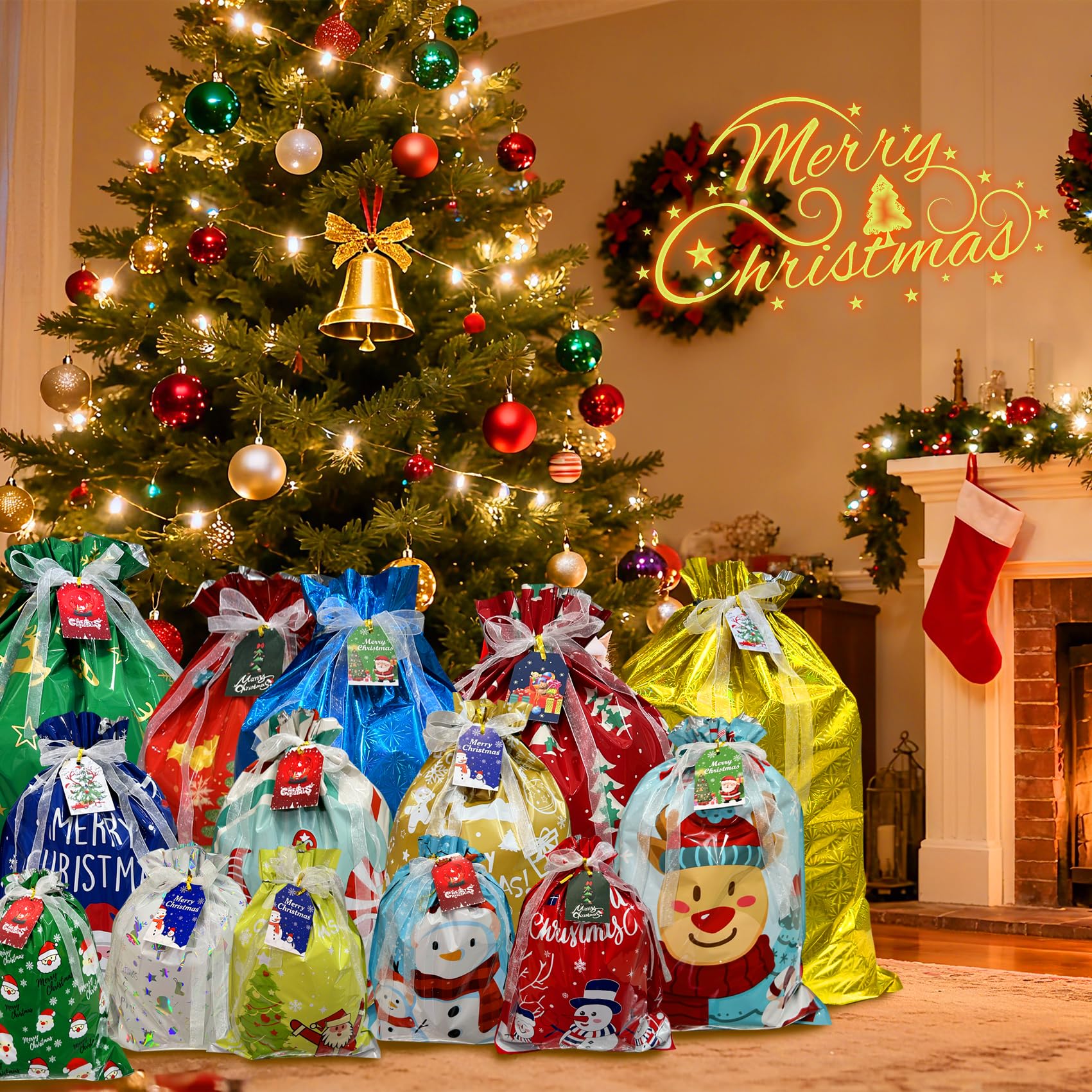 Sakerplus Christmas Gift Bags