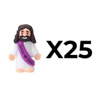 Mini Jesus Figurines With Jesus love You Slogan